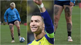 Women’s World Cup: Argentina striker has CR7 tattoo on her leg