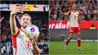 Harry Kane: Thomas Muller Pokes Fun at His Bayern Teammate After Der Klassiker Hat Trick