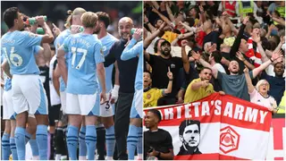 Tottenham vs Man City: Arsenal Fans Set Off Fireworks at City's Team Hotel at 2am