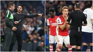 Mikel Arteta slams referee Paul Tierney after Arsenal lose to Tottenham in the North London Derby