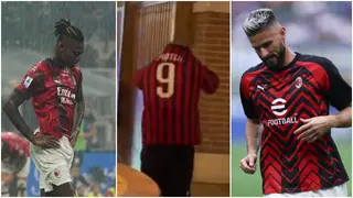 Young AC Milan fan goes viral after removing shirt after embarrassing loss to Inter, video