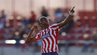 Nigerian striker Rasheedat Ajibade nominated for prestigious award at Atletico Madrid