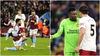 Douglas Luiz: Aston Villa Star Appears to Mock Andre Onana After Scoring vs Man United