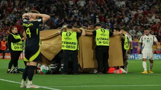 Hungary's Varga stretchered off after sickening Euro 2024 clash