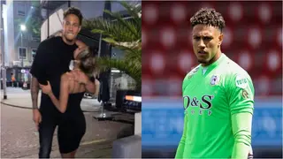 Super Eagles Star Shows off Beautiful Girlfriend Shortly After Nigeria Beat Liberia