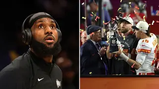 LeBron James, NBA Stars React to Controversial Super Bowl LVII Holding Penalty Call