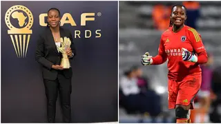 Chiamaka Nnadozie Celebrates CAF Best Goalie With Penalty Save Against Real Madrid Femini: Video