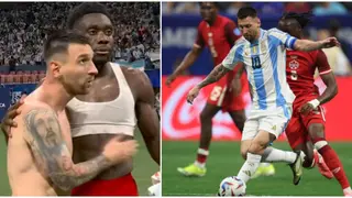 Alphonso Davies 'Blessed' to Swap Jersey With Messi for the Second Time After Copa America Opener