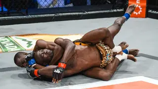 Igeu Kabesa Earns Double Champion Status With EFC Lightweight Title Victory at EFC 112