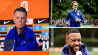 Dutch National Coach Louis Van Gaal Unhappy With Memphis Depay and Frenkie De Jong’s Playing Time at Barcelona
