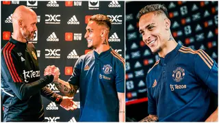 Brazilian forward Antony delighted to join 'iconic club' Manchester United