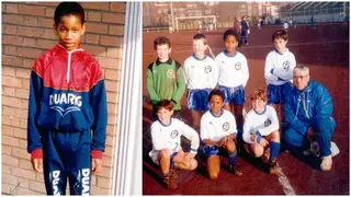 Chelsea Legend Didier Drogba Shares Childhood Photos of How His Football Career Started