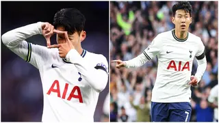 'Super' Sonny grabs hattrick as Spurs demolish sorry Leicester City to share Premier League top spot with City