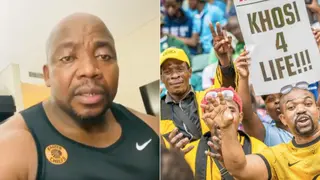 Sad Kaizer Chiefs fan moans about MTN8 semifinal exit after draw with AmaZulu