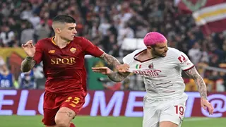 Saelemaekers snatches late draw for AC Milan at Roma