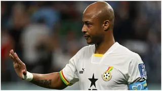 Ghana Captain Andre Ayew Arrives in England Ahead of Premier League Return