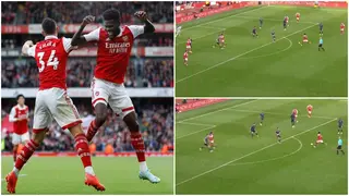 Thomas Partey Scores Belter as Arsenal Thump Nottingham Forest, Fans React