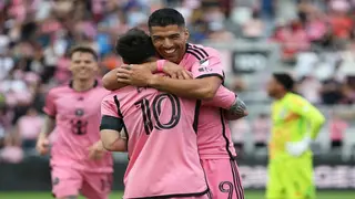 Two each for Messi and Suarez as Miami hit five past Orlando