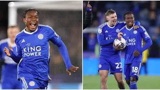 Fatawu Issahaku Scores First Career Hat Trick to Inspire Leicester Close to EPL Promotion: Video