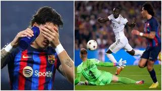 Football fans rip into Barcelona's defence after shambolic first half against Bayern Munich