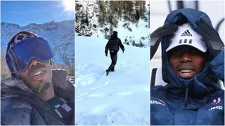 Paul Pogba’s ski slope photos amid injury leaves fans concerned