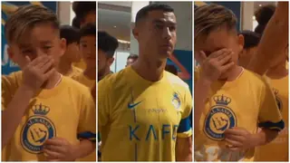 Ronaldo consoles star struck Japanese kid in uncontrollable tears, video melts hearts