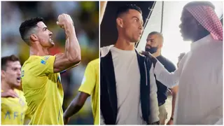 “The GOAT”: Israel Adesanya Hails Cristiano Ronaldo After Meeting Al Nassr Star