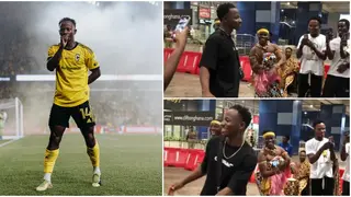 MLS Cup Winner Yaw Yeboah Receives Heroic Welcome Following Return to Ghana: Video