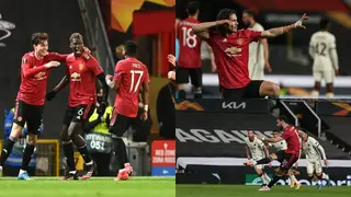 Man United Demolish Roma At Old Trafford, Put One Leg In Europa League Finals