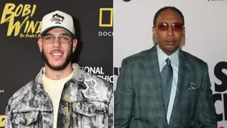 Lonzo Ball Shows Stephen A. Smith He Can Sit and Stand After ESPN Host’s Knee Injury Claim: Video