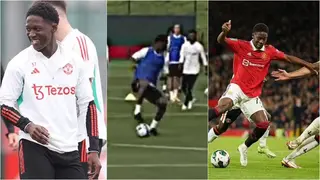 Kobbie Mainoo: 18-year old Man United midfielder with Ghanaian roots embarrasses Fred in training