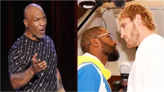 Former Undisputed Heavyweight Champion Mike Tyson 'Attacks' Mayweather After His Comeback Fight