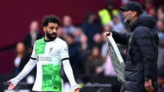 Mohamed Salah Bitterly Argues With Jurgen Klopp As Liverpool Drop Points Again in Title Race