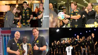Borussia Dortmund legends arrive in Ghana ahead of major showdown with African giants