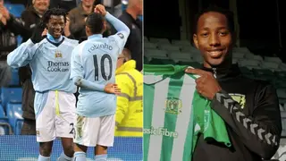 Ex Manchester City Star Benjani Mwaruwari's Son Benjani Jr Follows in His Legendary Father's Footsteps