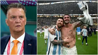 Rodrigo De Paul claps back at Van Gaal after World Cup 'rigging' claims