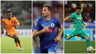 Who tops the 5 most important DStv Premiership stats categories going into the AFCON break?