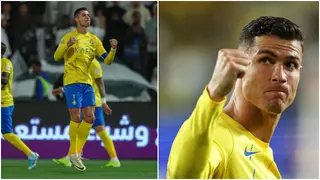 Cristiano Ronaldo hits back at Al Shabab fans with bizarre hand gesture