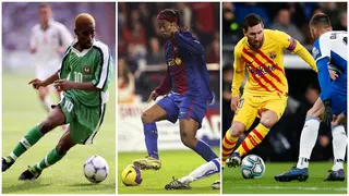 Ranked! Diego Maradona, Ronaldinho, Okocha named in 6 most skillful footballers of all time