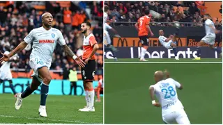 Andre Ayew Scores Late Acrobatic Goal to Earn Le Havre Point Days After Ghana’s AFCON Exit: Video