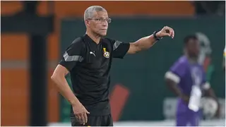 AFCON 2023: Chris Hughton Spotted Bidding Final Goodbye to Ghana Staff and Players After Sacking