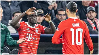 Uneasy moment as Sadio Mane replaces Leroy Sane after dressing room fight