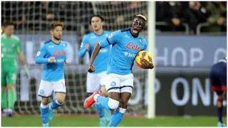 Super Eagles striker Victor Osimhen speaks after rescuing Napoli from relegation threatened Cagliari