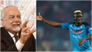 Victor Osimhen: Napoli President names the only club that can sign the Super Eagles striker