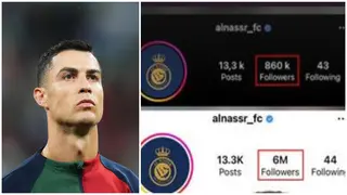Ronaldo's signing helps Al-Nassr gain millions of followers in just 2 days, photo