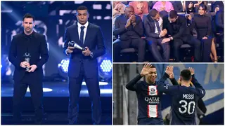 Watch Kylian Mbappe's heart melting reaction after Messi was announced as FIFA The Best Men's Player