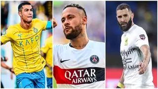 Comparing Neymar's salary to Cristiano Ronaldo's and Karim Benzema's in Saudi Arabia