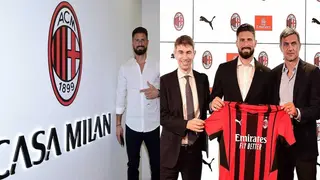 Olivier Giroud Joins AC Milan On a 2-Year Deal, To Wear No.9 Shirt At The Club