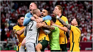 Emotions run high after Australia beats Peru on penalties to qualify for FIFA World cup