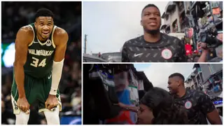 Giannis Antetokounmpo: Nigerian NBA Star Hilariously Gets Sold His Own Fake Jersey in Nigeria, Video